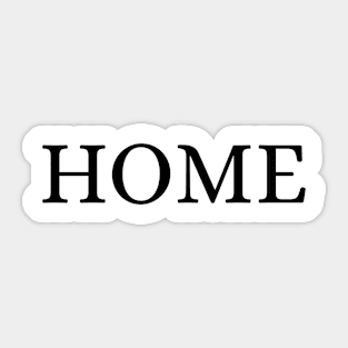 HOME Sticker